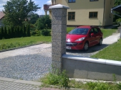 oplocení ukončené hladkou sedlovou