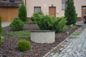 betonová skruž ve vymývaném oblázku