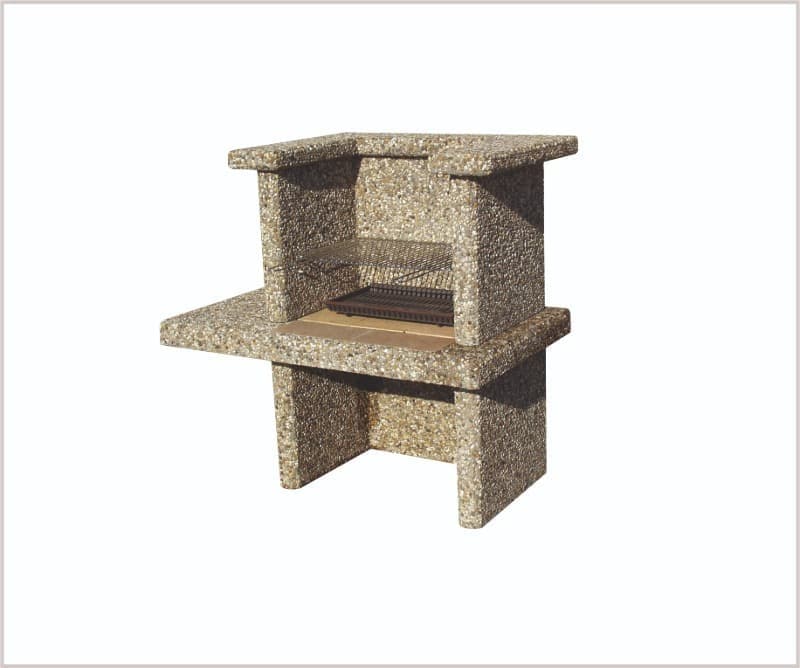 Zahradní gril a krbový stolek