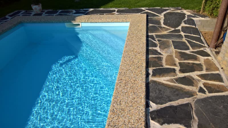 Bazénový lem Ltyp - KRUHOVÝ SEGMENT pr.2m