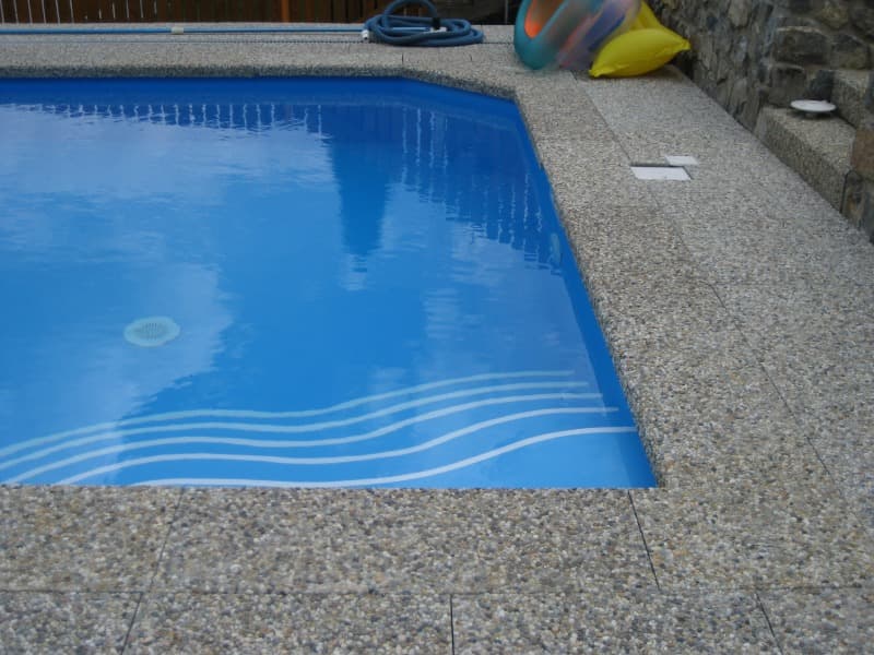 Bazénový lem Ltyp - KRUHOVÝ SEGMENT pr.2m