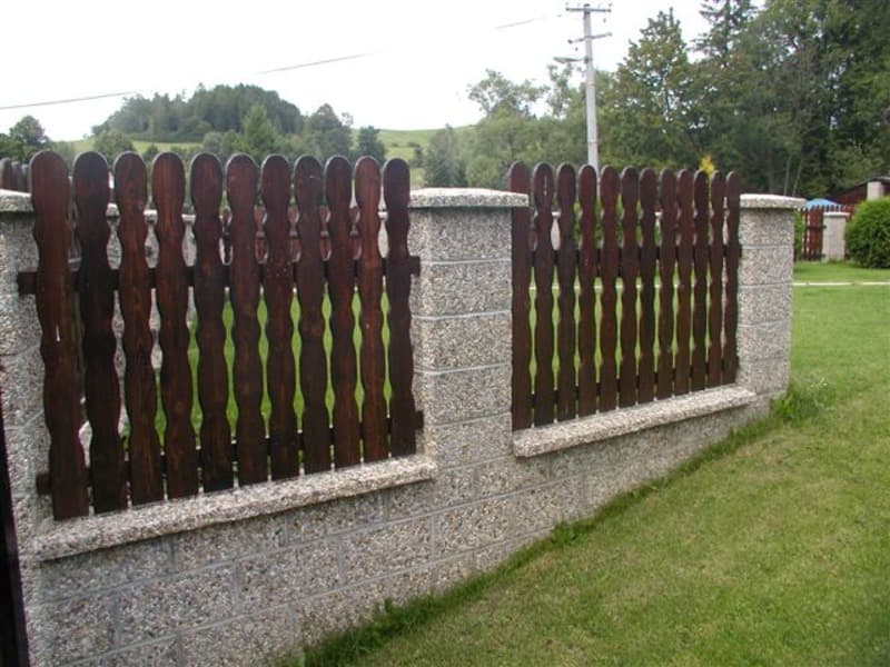 Plotová tvárnice vymývaná 40x20/20cm průběžná