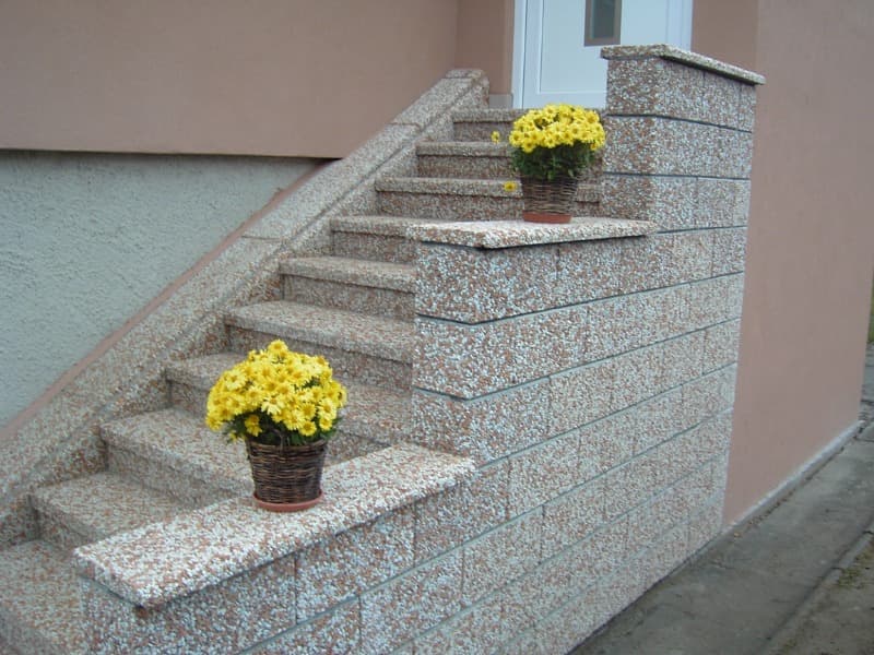 Plotová tvárnice vymývaná 40x20/20cm průběžná