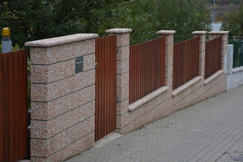 Plotová tvárnice vymývaná 40x20/20cm průběžná