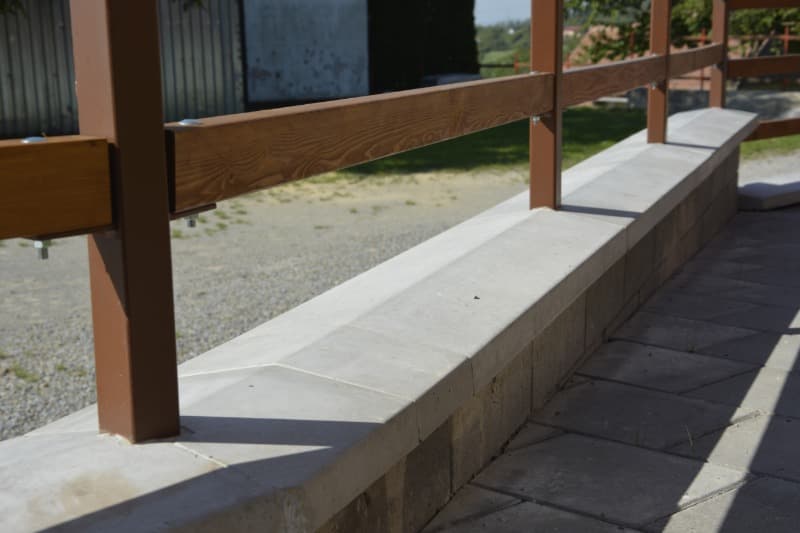 Stříška hladká VALBA 31x50cm šedá