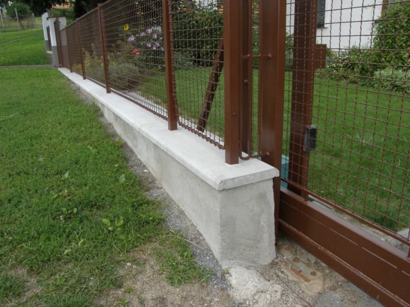 Stříška hladká plochá 57x100cm šedá