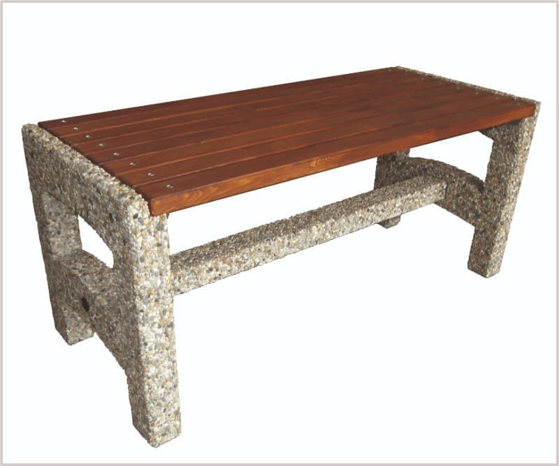 Stůl RADAN - KOMPLET se dřevem