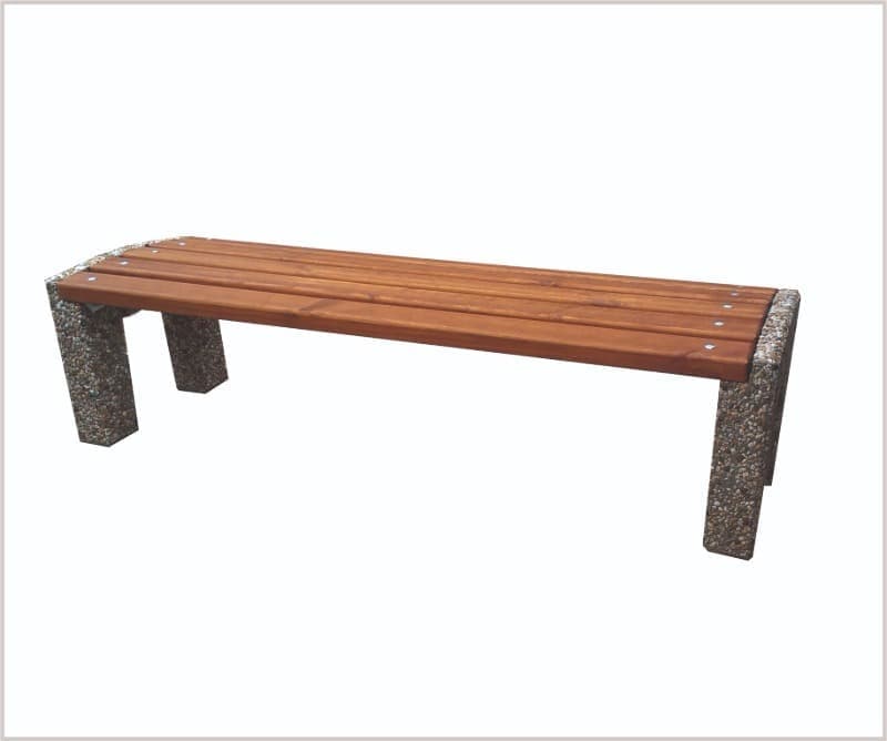 Lavička DIANA - KOMPLET se dřevem