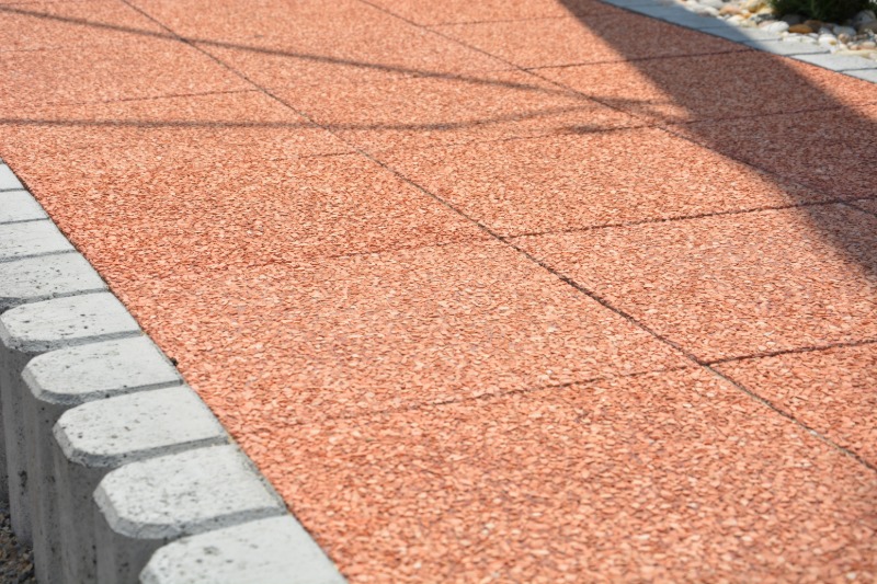 Vymývaná dlažba 40x40/5cm PLOŠNÁ