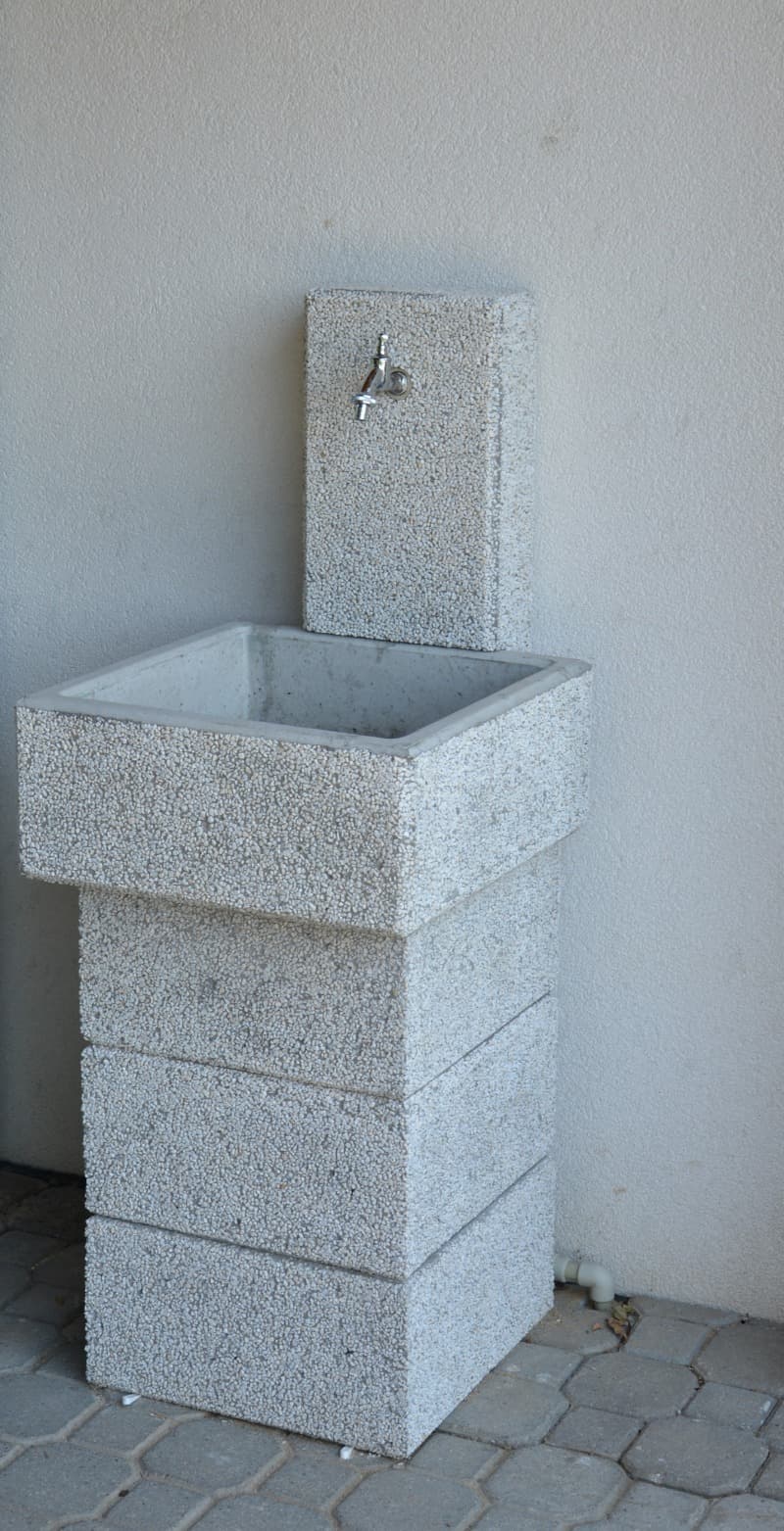 Zahradní umyvadlo - jen deska