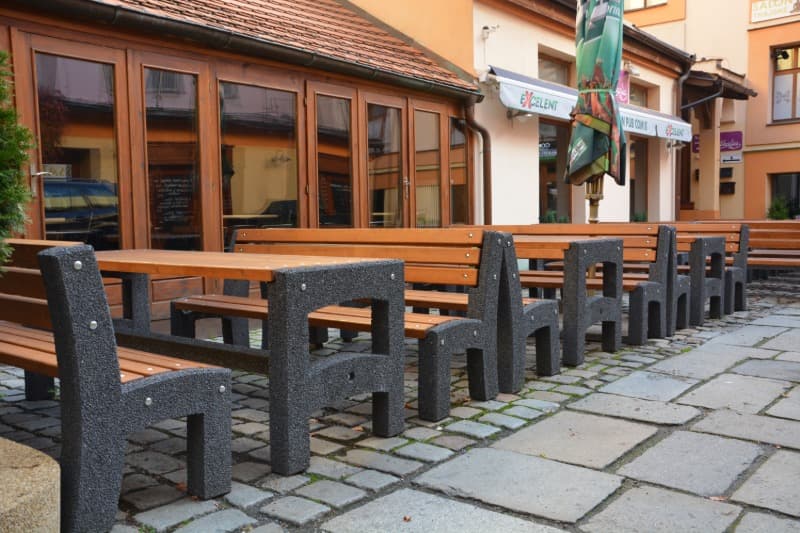 Stůl RADAN - sada betonů (bez dřeva)