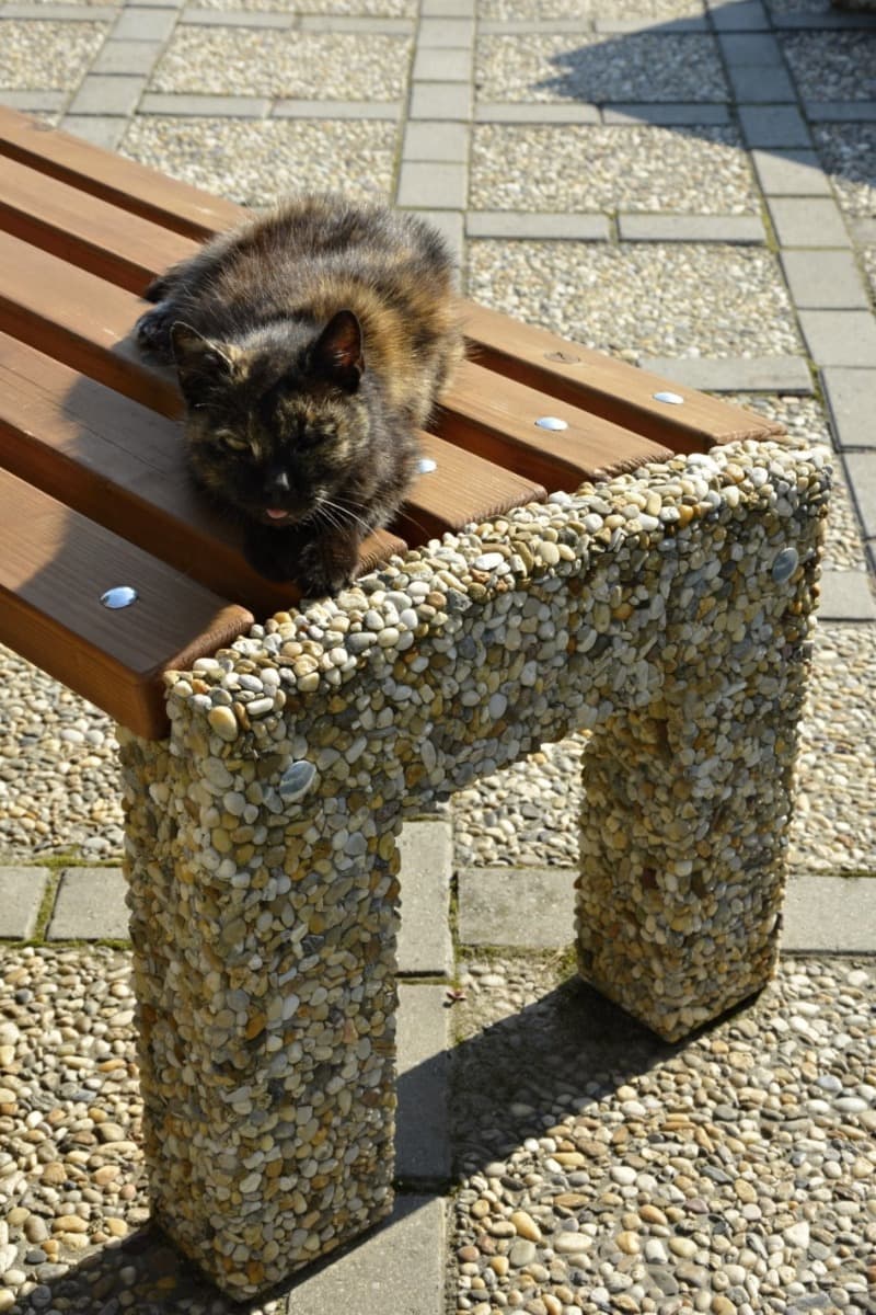 Lavička DIANA - KOMPLET se dřevem