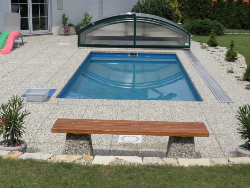 Lavička NELA - KOMPLET se dřevem