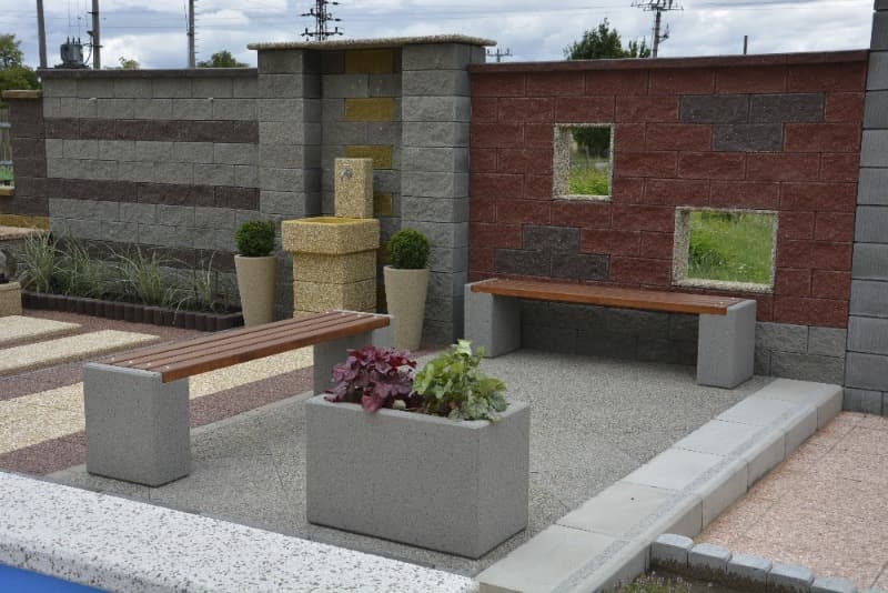 Lavička KARIN - KOMPLET se dřevem